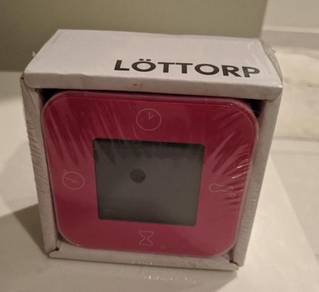 Ikea Lottorp Clock/thermometer/alarm/timer