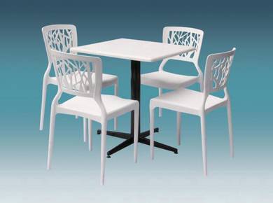 Meja Kafe / Meja Makan / Fibreglass