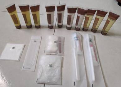 Sheraton hotel toiletries lotion body wash shampoo