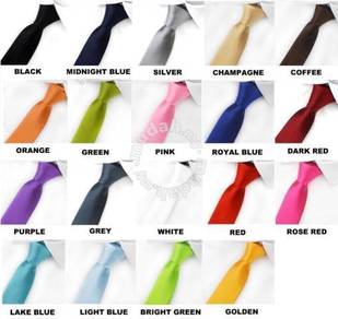 5CM SLiM NECK TIE NECKTIE TALI LEHER MURAH 🔥