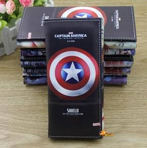 Marvel Avenger captain American long wallet