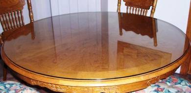 PASANG KACA ALAS MEJA l table glass top