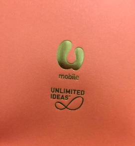 U Mobile Abstract Angpows x 8 (New)