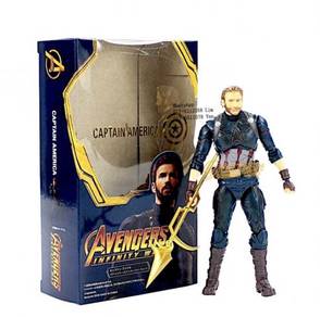 Avengers Infinity War SHF Captain America Figures