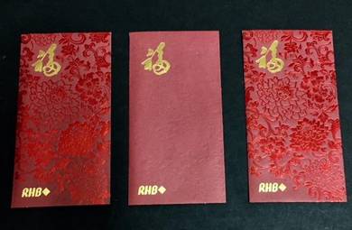 RHB Angpows x 3 (New)