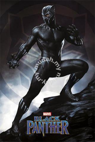 Poster Black Panther Stance Poster 61x91 5 Hobby Collectibles For Sale In Bukit Bintang Kuala Lumpur Mudah My