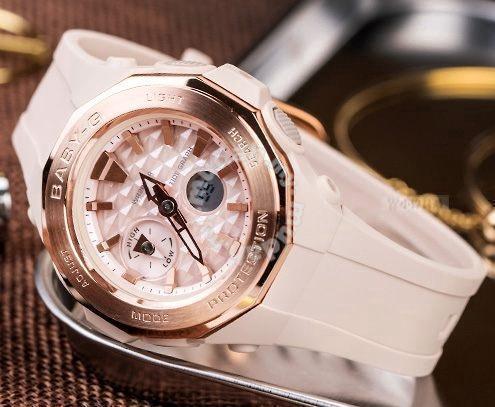 casio baby g rose