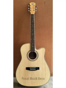 Techno 41in Semi Acoustic Guitar with Tuner -LiNat