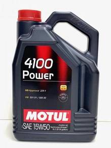 MOTUL (5 Litre) 4100 Power 15W50 Engine Oil