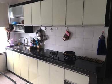 Single Storey Taman Bukit Kuda with Kitchen Cabinet