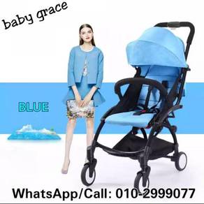 NEW baby grace compact stroller [BLUE]