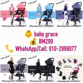 READY STOCK baby grace compact stroller