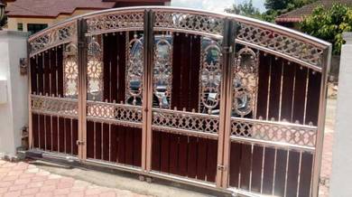 Pagar Rumah Stenlis Steel Malaysia