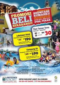 Promosi Themepark Bukit Merah Laktown Resort