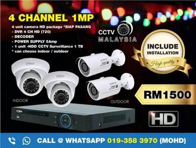 Cctv malaysia 4 channel 1mp-i201b