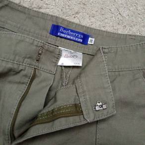 the scandalist Burberry black label chino pants